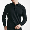 polo bradwell in cotone sea island nero men John smedley - 6