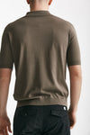 polo in cotone sea island fango reid men John smedley - 3
