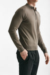 polo bradwell in cotone sea island fango men John smedley - 4