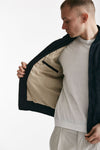 bomber emanuele in camoscio blu men Stewart - 5