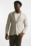 giacca monopetto montecarlo lino/cotone beige men Tagliatore - 1