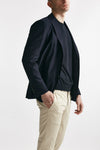 giacca montecarlo blu in lana men Tagliatore - 4