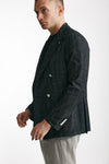 giacca doppiopetto montecarlo in denim nero men Tagliatore - 2