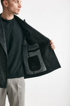 giacca doppiopetto montecarlo in denim nero men Tagliatore - 8