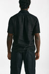 camicia in lino nero men Transit uomo - 3