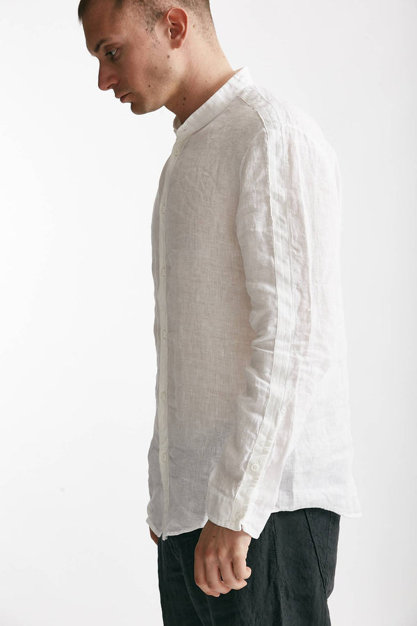 camicia in lino bianco men Transit uomo