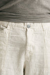 pantalone in lino beige men Transit uomo - 5