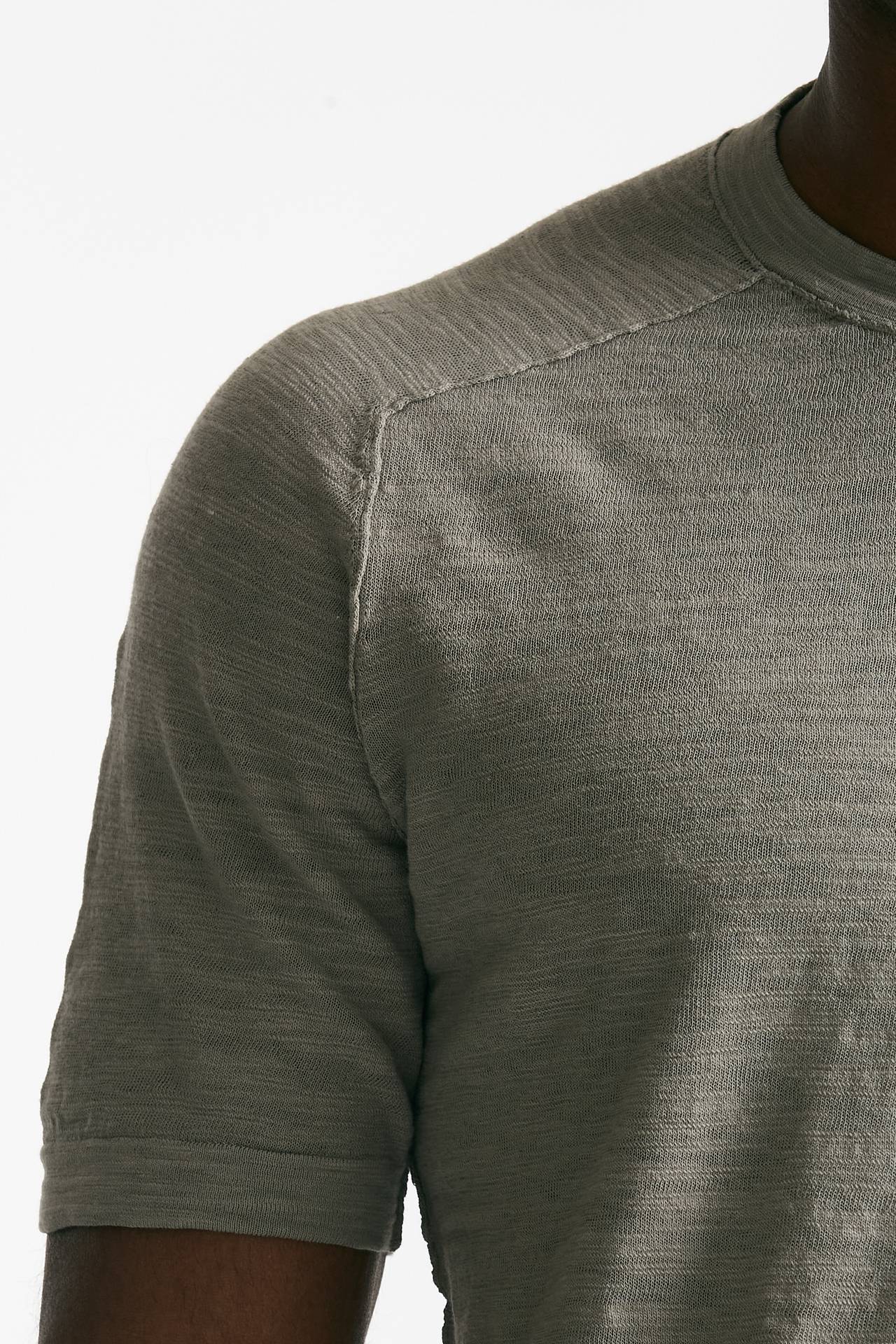 t shirt in cotone grigio men Transit uomo - 5