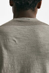 t shirt in cotone grigio men Transit uomo - 7