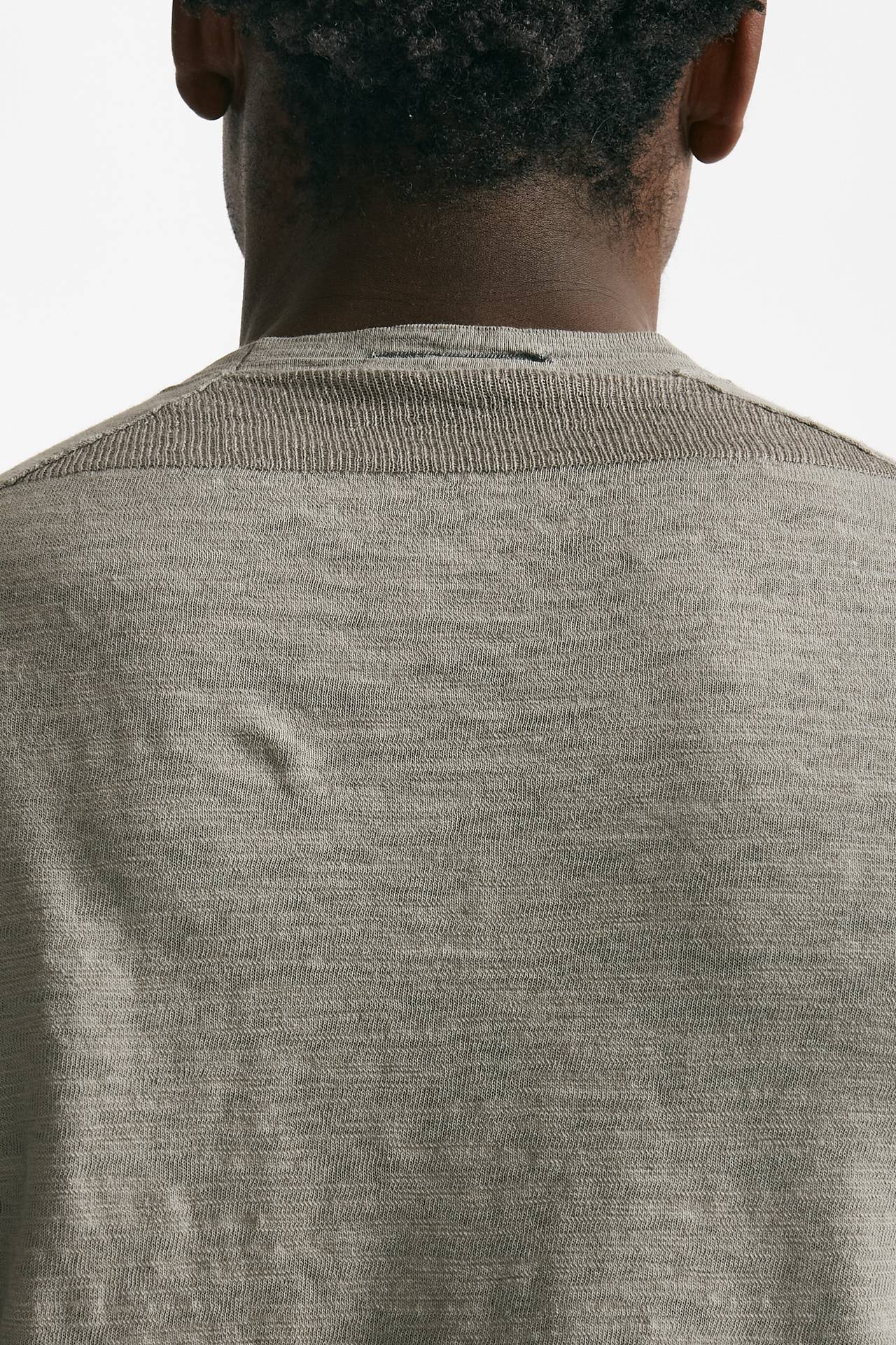 t shirt in cotone grigio men Transit uomo - 7
