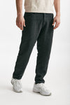 pantalone in lino grigio antracite men Transit uomo - 5