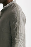 camicia in lino grigio men Transit uomo - 6