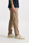pantalone in cotone stretch beige men White sand - 2