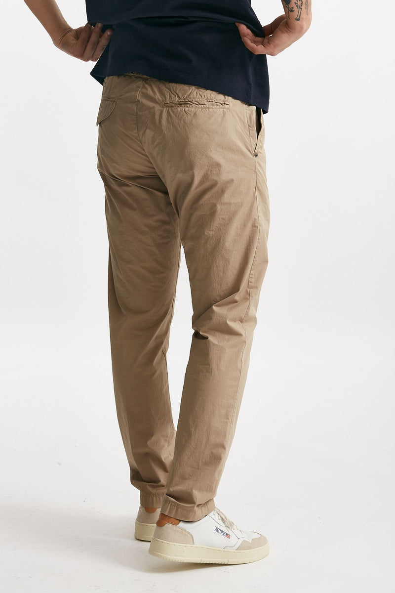 pantalone in cotone stretch beige men White sand - 3