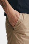 pantalone in cotone stretch beige men White sand - 5