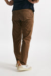 pantalone in cotone stretch ruggine men White sand - 3