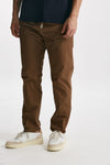 pantalone in cotone stretch ruggine men White sand - 4