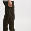 pantalone in cotone e lino stretch marrone men White sand - 8