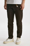 pantalone in cotone e lino stretch marrone men White sand - 4