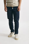 pantalone in cotone stretch blu men White sand - 1