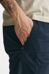 pantalone in cotone stretch blu men White sand - 5