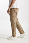 pantalone cargo in cotone ripstop stretch cammello men White sand - 2