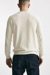 maglia in cotone girocollo panna men Zanone - 3