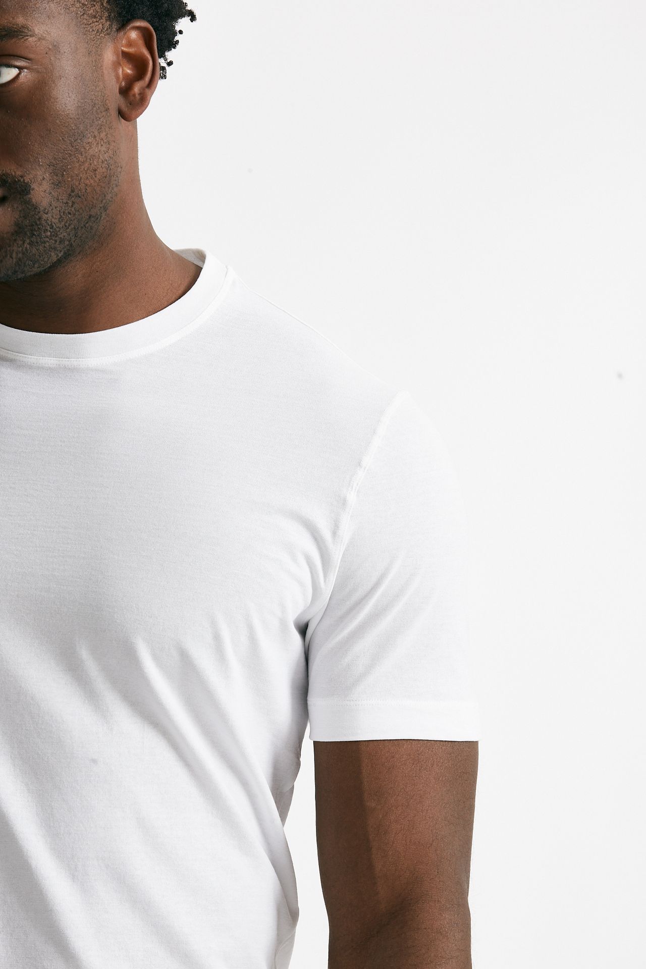 t shirt in cotone bianco icecotton men Zanone - 5