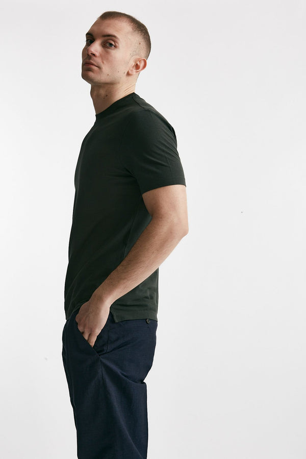 t shirt in cotone verdone icecotton men Zanone