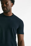 t shirt in cotone blu icecotton men Zanone - 5