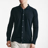 polo camicia in cotone blu icecotton men Zanone - 6