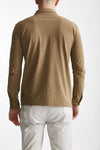 polo camicia in cotone icecotton cammello men Zanone - 3
