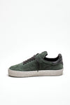 Sneaker M5-ID-BC-FB in pelle scamosciata verde men Akman - 4