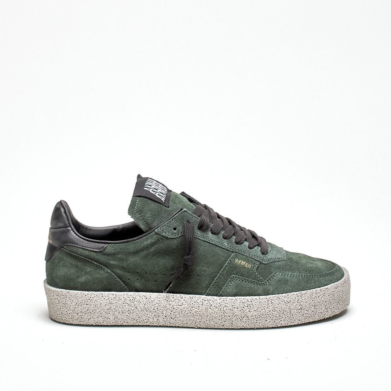 Sneaker M5-ID-BC-FB in pelle scamosciata verde men Akman - 8
