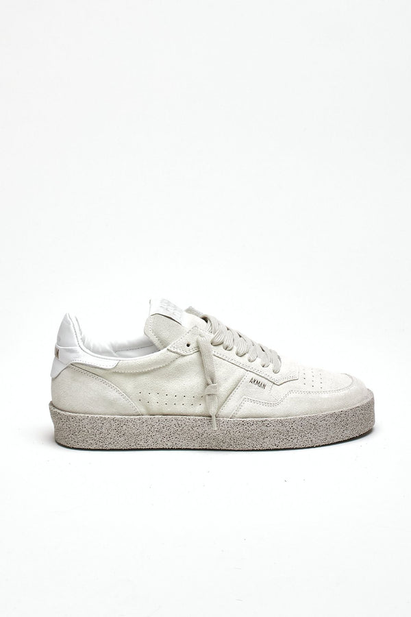 Sneaker M5-ID-BC-WH in pelle scamosciata beige men Akman
