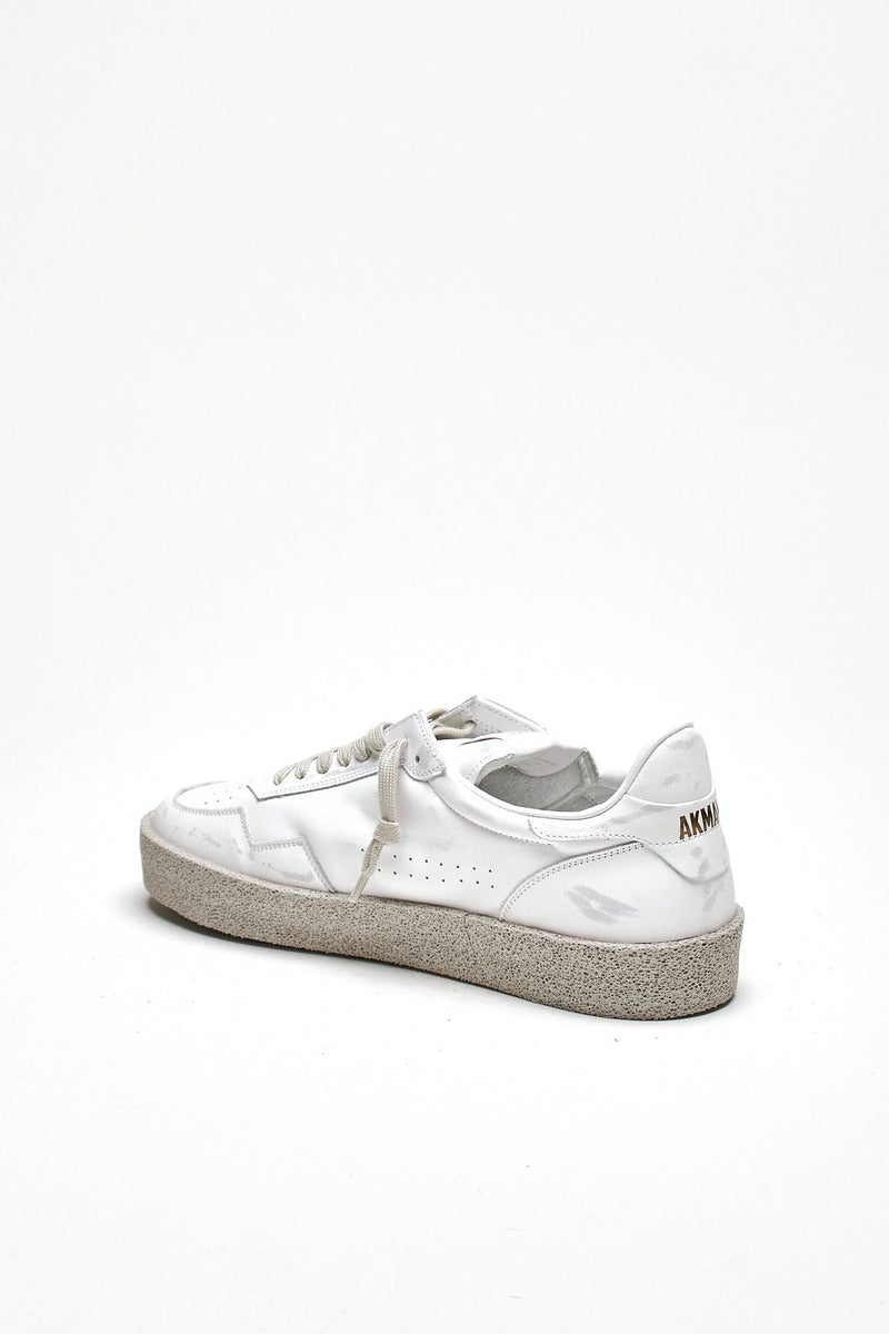 Sneaker in pelle scamosciata M5-ID-CV-WW bianco men Akman - 3