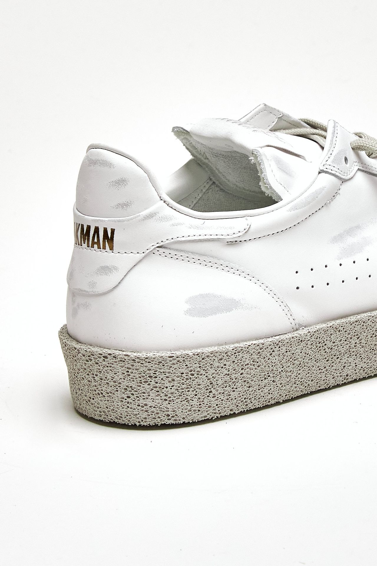 Sneaker in pelle scamosciata M5-ID-CV-WW bianco men Akman - 7