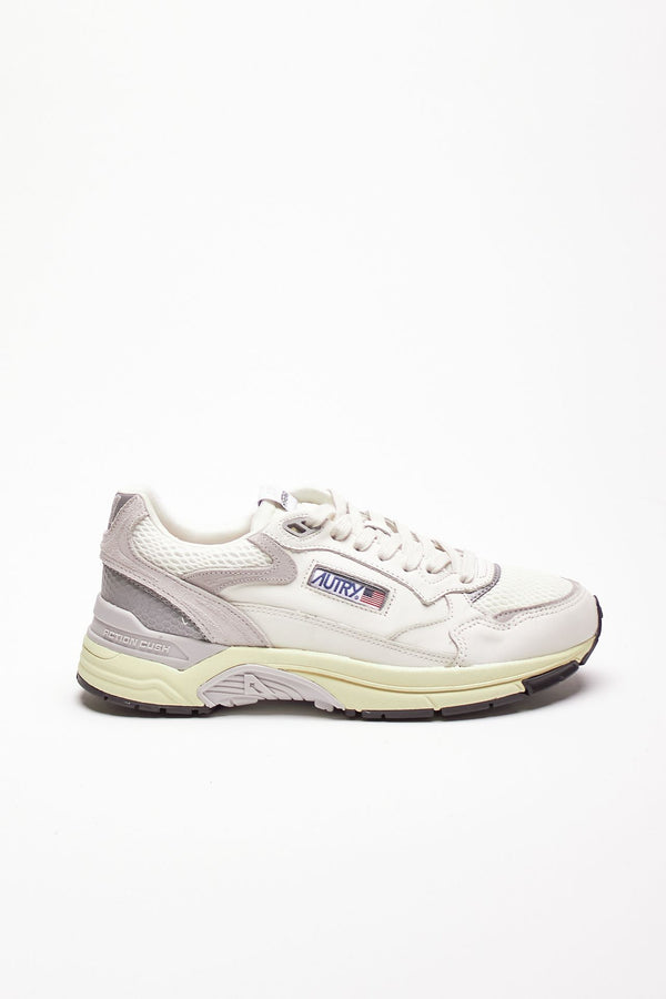 sneakers hyperway–hylm-gn01 in mesh e suede men Autry