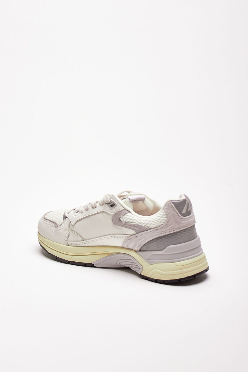 sneakers hyperway–hylm-gn01 in mesh e suede men Autry - 3