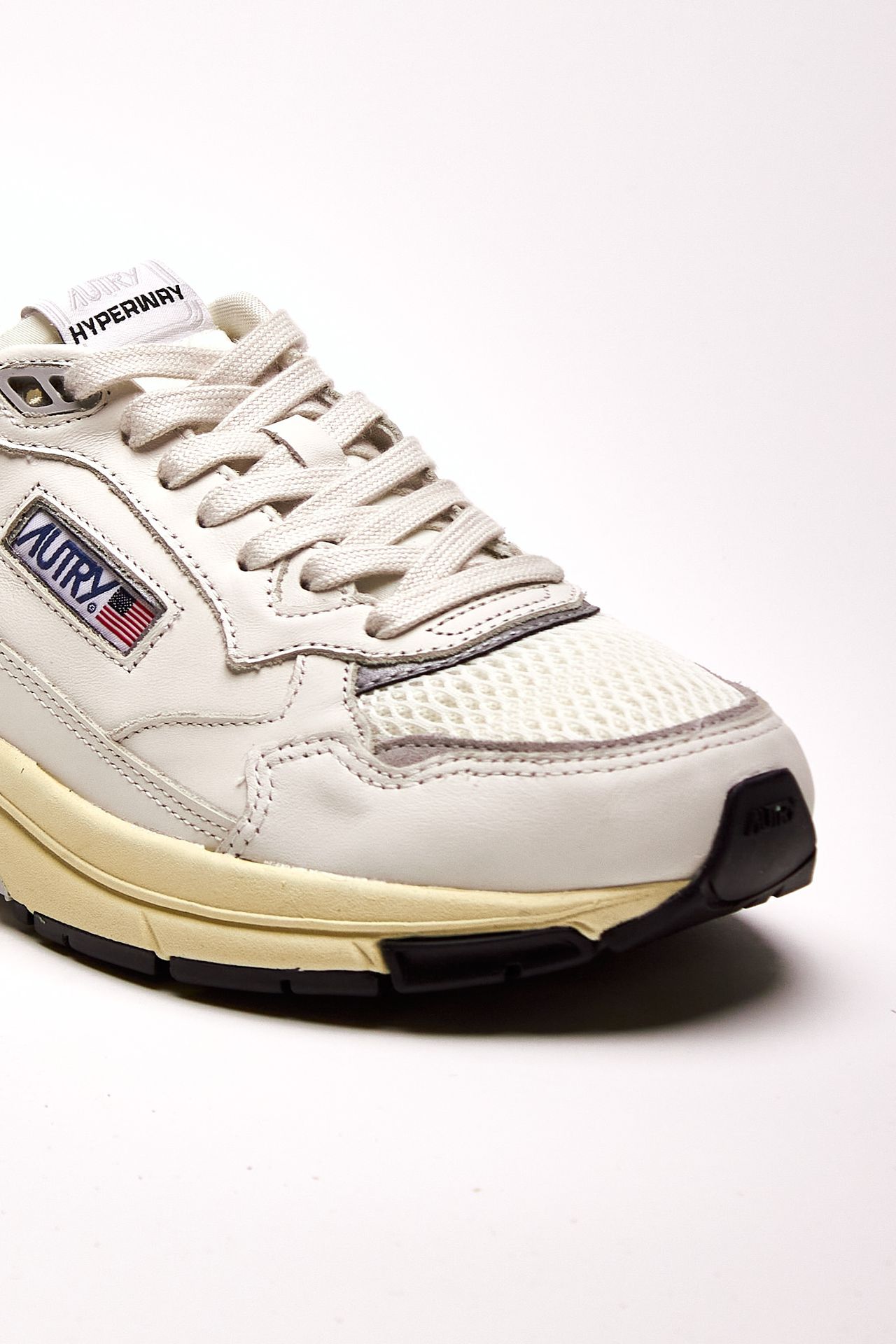 sneakers hyperway–hylm-gn01 in mesh e suede men Autry - 5