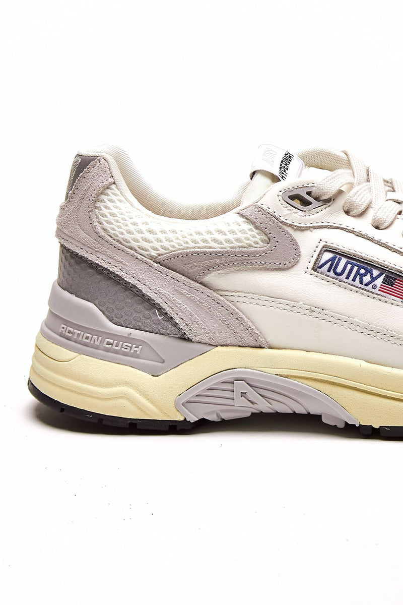 sneakers hyperway–hylm-gn01 in mesh e suede men Autry - 6
