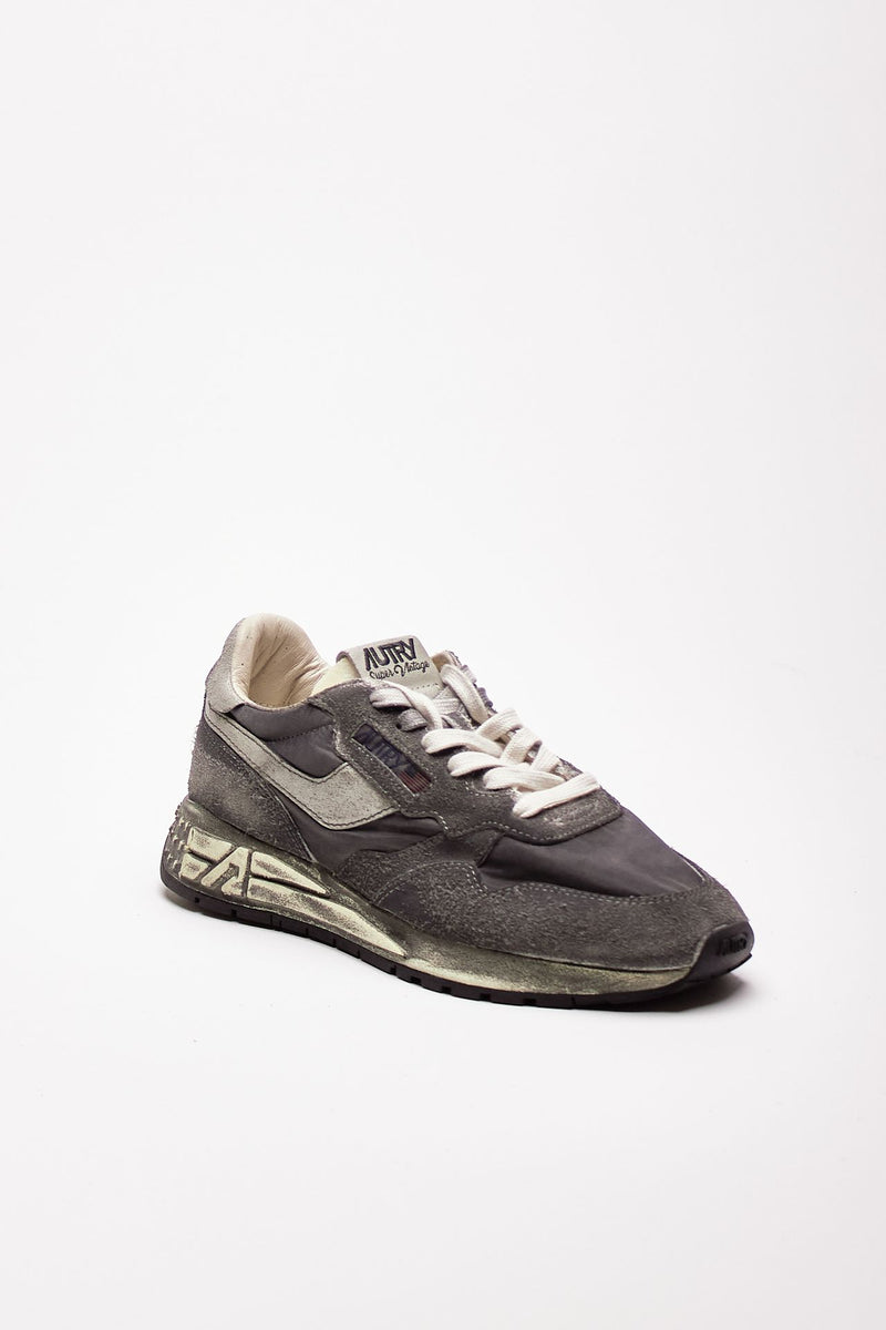 sneakers reelwind super vintage – wvlm-tn03 in nylon e suede men Autry - 3