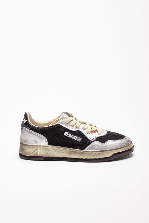 sneakers medalist low super vintage – avlm-ms14 in mesh e suede men Autry