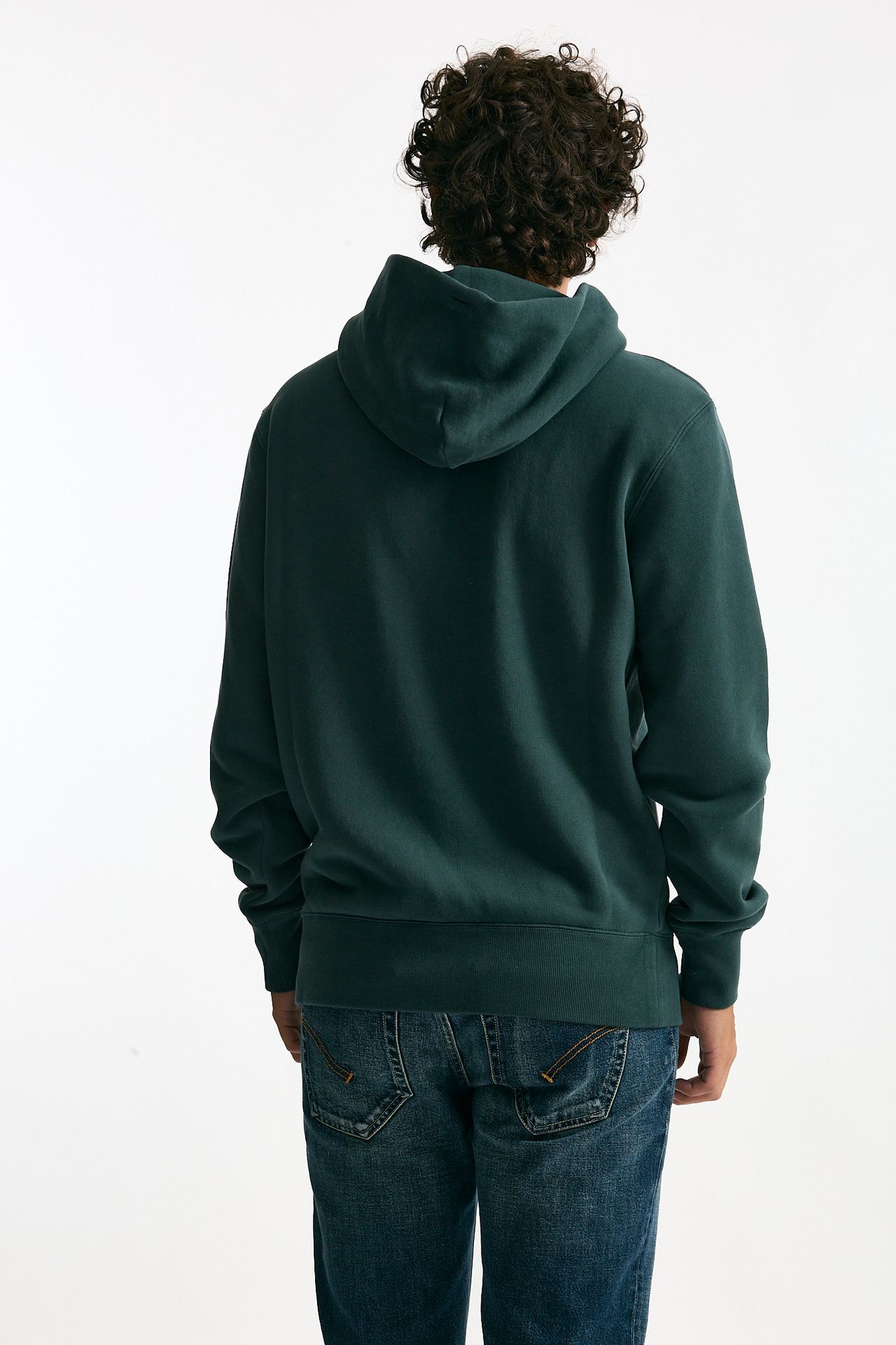 Felpa in cotone verde men Autry - 3