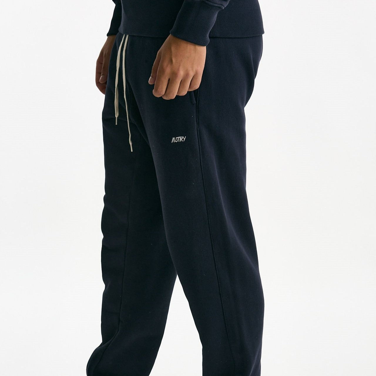 Pantalone jogging in cotone blu men Autry - 8