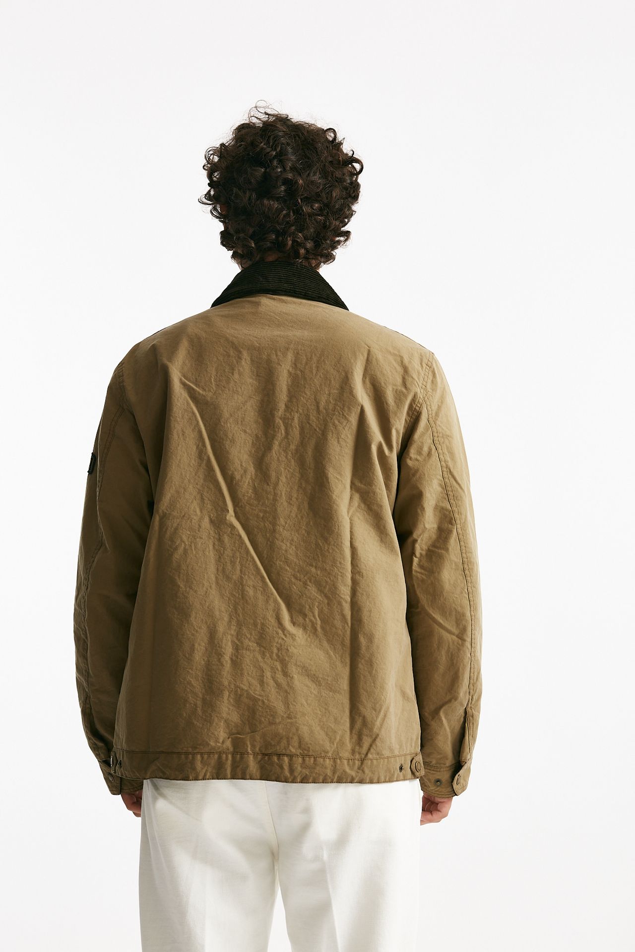 field jacket drifter wax in cotone lavato e cerato men Barbour - 3