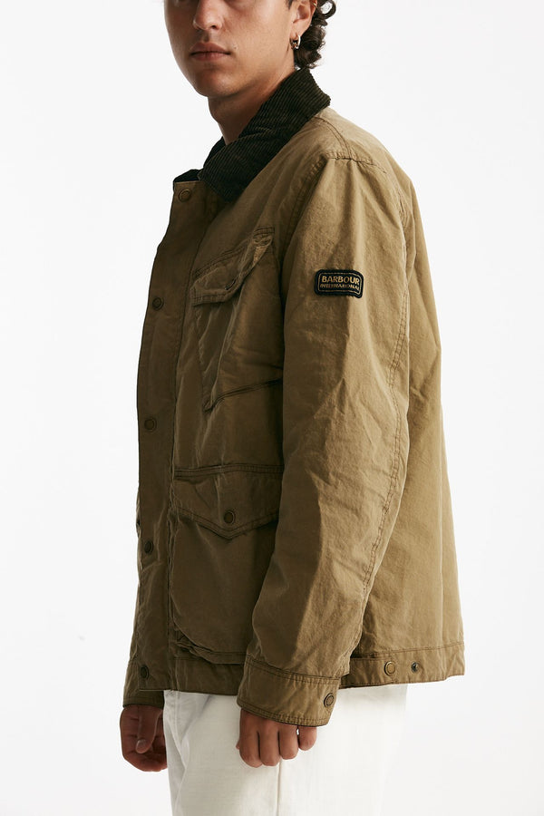 field jacket DRIFTER WAX cerato beige men Barbour