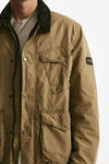 field jacket drifter wax in cotone lavato e cerato men Barbour - 6