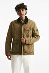 field jacket drifter wax in cotone lavato e cerato men Barbour - 5