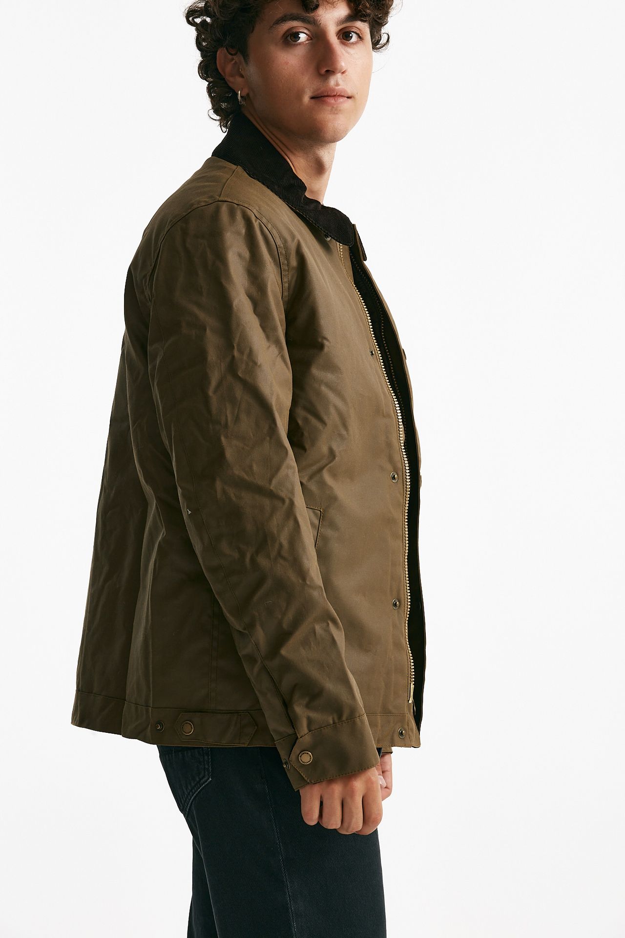 giubbino workers wax in cotone cerato sand-bruciato men Barbour - 2